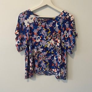 Anthropologie Floral Summer Top